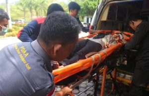 Klaster UKM Sosial dan Kebencanaan USK Adakan Simulasi Gempa dan Kebakaran di Gedung KPA USK