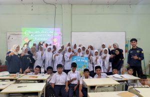 Mahasiswa Ilkom USK Sosialisasikan Pengurangan Sampah Plastik di MTsN 4 Banda Aceh